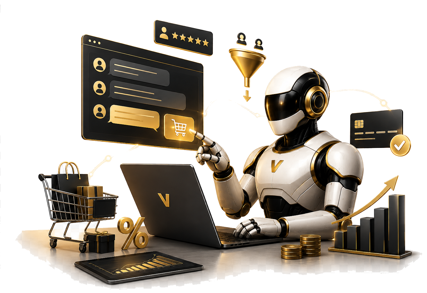 ИИ-продавец ведет клиента к покупке