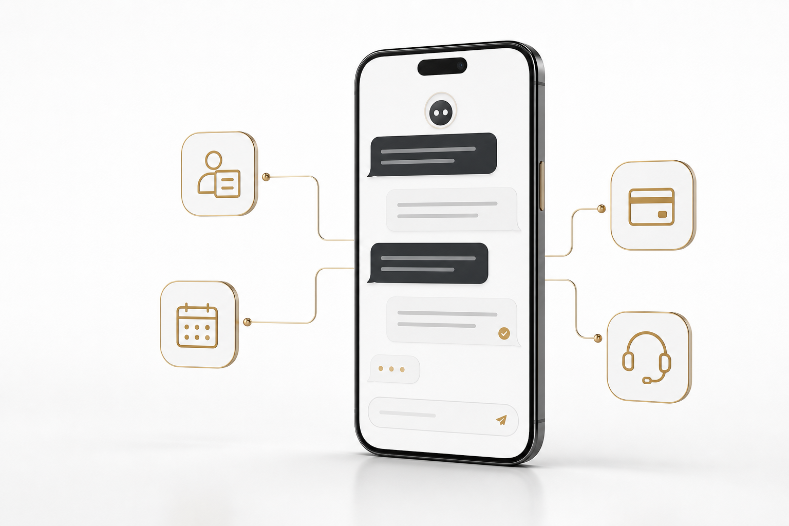Чат-бот для Telegram, Max, ВКонтакте и сайта связан с CRM, календарем и оплатой